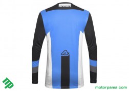 Maglia cross Acerbis MX Track Nero Blu (4)